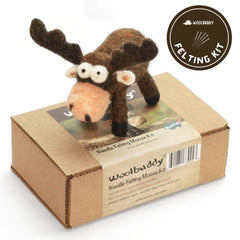 Needle Felting Moose Kit (min. order qty 4 required)