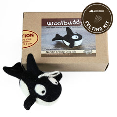 Needle Felting Orca Kit (min. order qty 4 required)