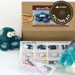 Needle Felting Octopus Kit (min. order qty 4 required)