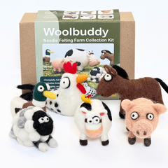 Needle Felting Farm Collection Kit (min. order Qty. 3 required)