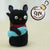 Black cat with fish ornament (min. order qty 6 required)