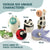DIY Needle Felting Beginner Kit – Wool Fiber Craft for New Crafters (min. order Qty. 3 required)