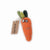 Whimsical Carrot Ornament for Easter & Spring Decor (min. order qty 6 required)