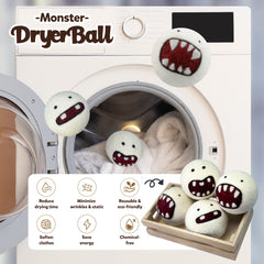 Monster Dryer Balls (MOQ 3 sets)