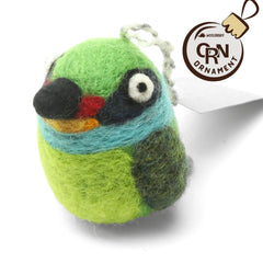 Green Bird Ornament  (min. order qty 6 required)