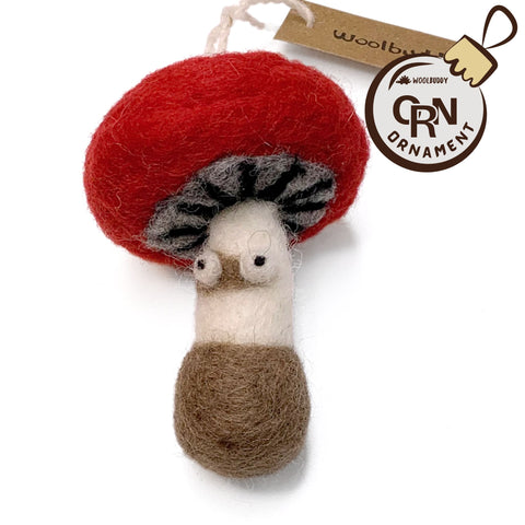 Mushroom Ornament (min. order qty 6 required)