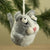 Gray Cat Ornament | Pet Lover Home Decor & Unique Gift  (min. order qty 6 required)