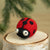 Cute Lady Bug Ornament | Garden Good Luck Insect Decor & Gift (min. order qty 6 required)