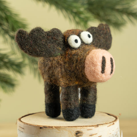 Moose Ornament | Woodland Forest Wildlife Lodge Decor Gift (min. order qty 6 required)