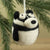 Panda Bear Ornament | Bamboo Forest Wildlife Decor & Gift  (min. order qty 6 required)