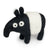 Handmade Wool Felt Tapir Ornament – Adorable Jungle Animal Christmas Tree Décor