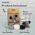 DIY Elephant Needle Felting Kit | Safari Wildlife Craft Gift (min. order qty 6 required)