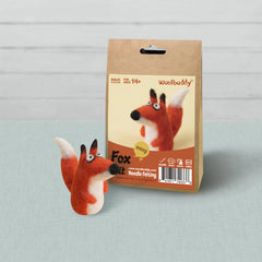 DIY Fox Needle Felting Kit | Woodland Wildlife Craft Gift (min. order qty 6 required)
