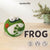 DIY Frog Needle Felting Kit | Garden Nature Craft Project Gift (min. order qty 6 required)
