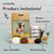 Llama Needle Felting Kit | Beginner DIY Wool Fiber Craft Project | Woolbuddy
