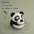 DIY Panda Bear Needle Felting Kit | Wildlife Animal Craft Gift (min. order qty 6 required)