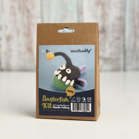 Needle Felting Angler Fish Kit (min. order qty 6 required)