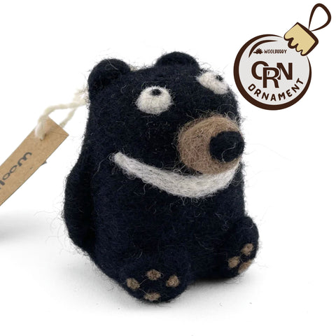Black Bear ornament (min. order qty 6 required)