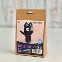 Needle Felting Black Cat Kit (min. order qty 6 required)