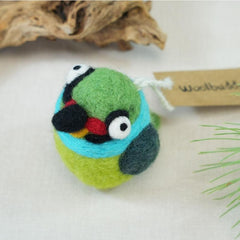 Green Bird Ornament  (min. order qty 6 required)