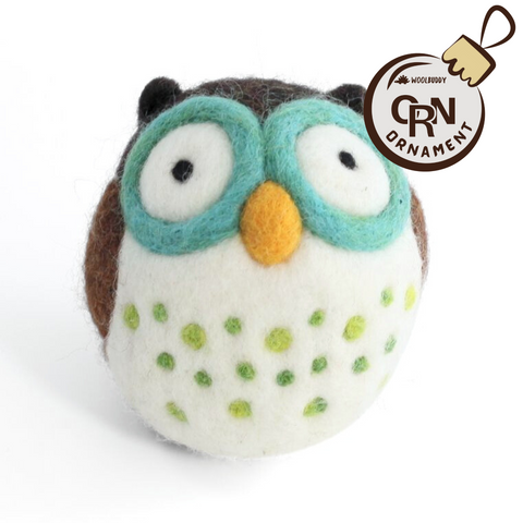 Owl Ornament  (min. order qty 6 required)