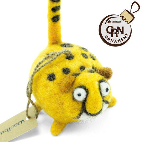 Cheetah ornament (min. order qty 6 required)