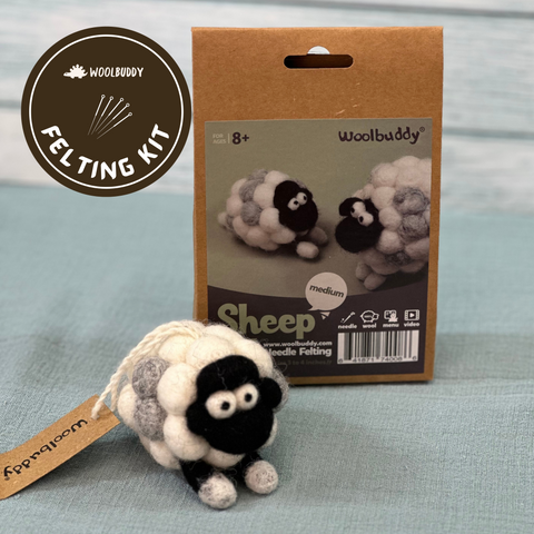 Needle Felting Sheep Kit (min. order qty 6 required)