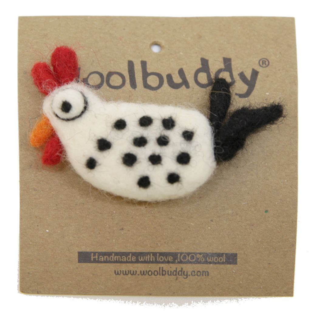 Woolbuddy Felted Animal Pin (3 pcs./pack)